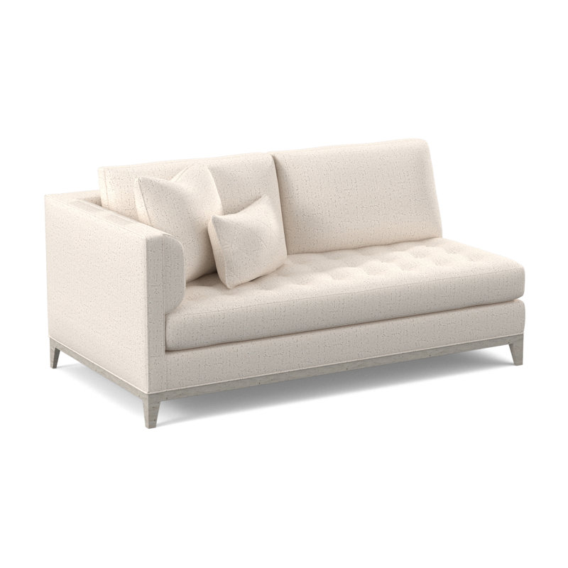 Paramount Upholstered Sectional Symmetrical, Bisque, Venice Ivory