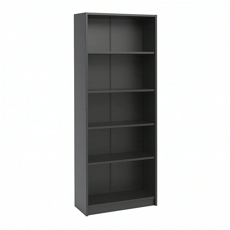 Armoire de rangement à 5 niveaux, Noir