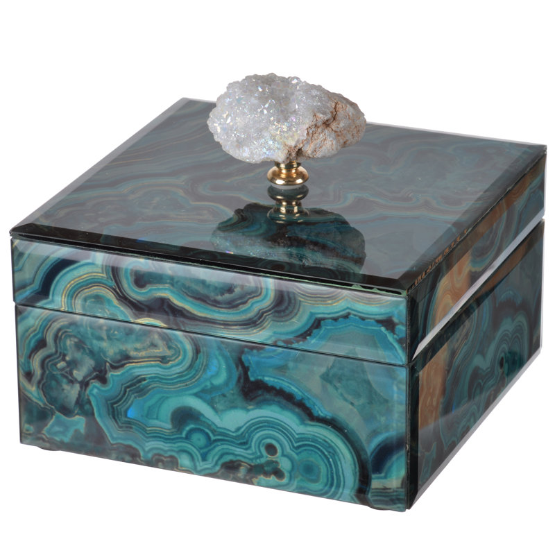Jewelry Box + Mirror
