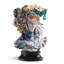 Venetian Fantasy Woman Statue
