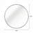 Metal Round Bathroom Mirror-1738308102