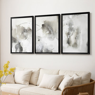 Mystical Objets I - Toile tendue avec châssis sur mesure - 3 pièces