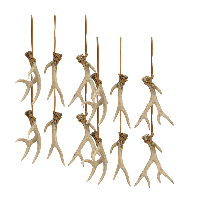 Ensemble de 12 bois en résine