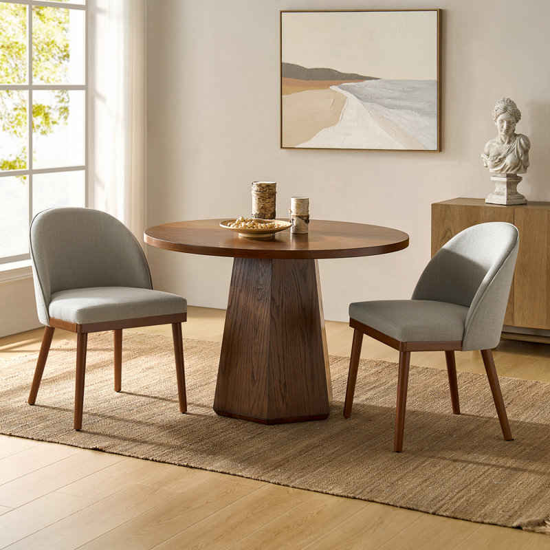 Chaise de salle à manger Kanalu, Gris