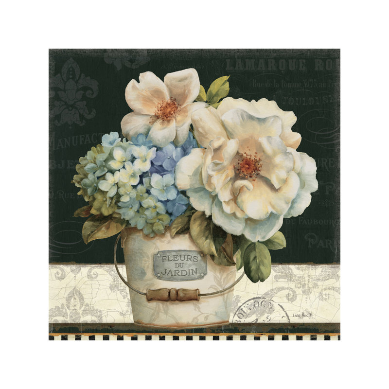 French Vases I by French Vases I - Wrapped Canvas Painting, 45.72 cm H x 45.72 cm W x 1.91 cm D