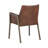 Brookdene Faux Leather Armchair - Brown-138958198