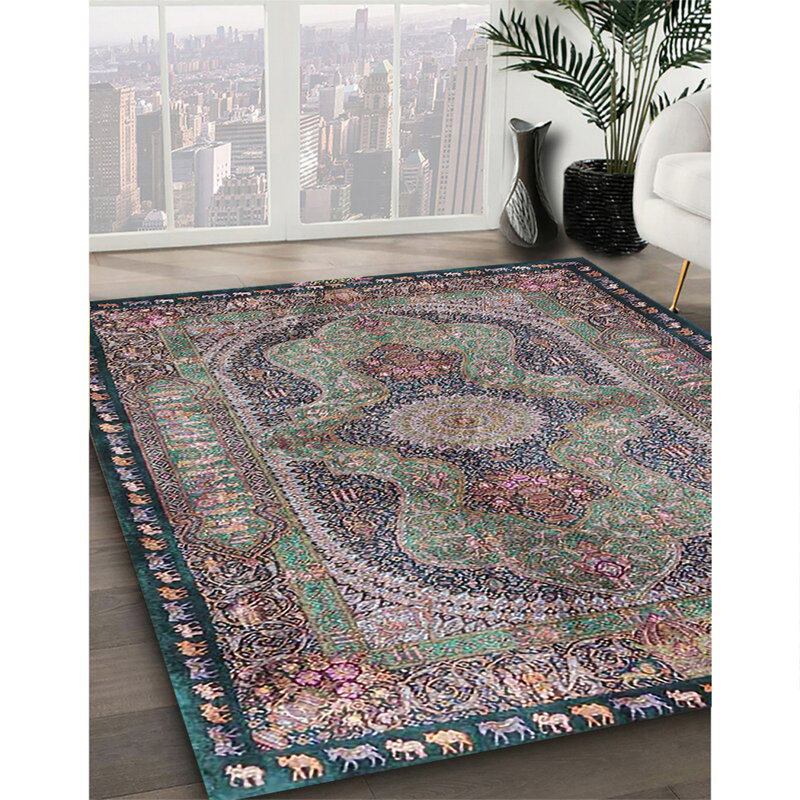 Oriental Indoor Rug, Square 5'