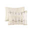 Édredon doux pour lit simple / simple TG avec motif métallique doré rayonnant
