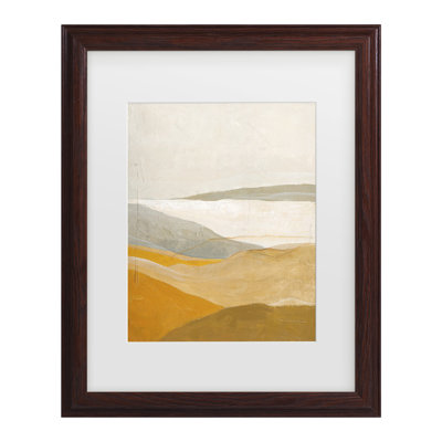 Bolog Design Fabrikken Field Matted Framed Art