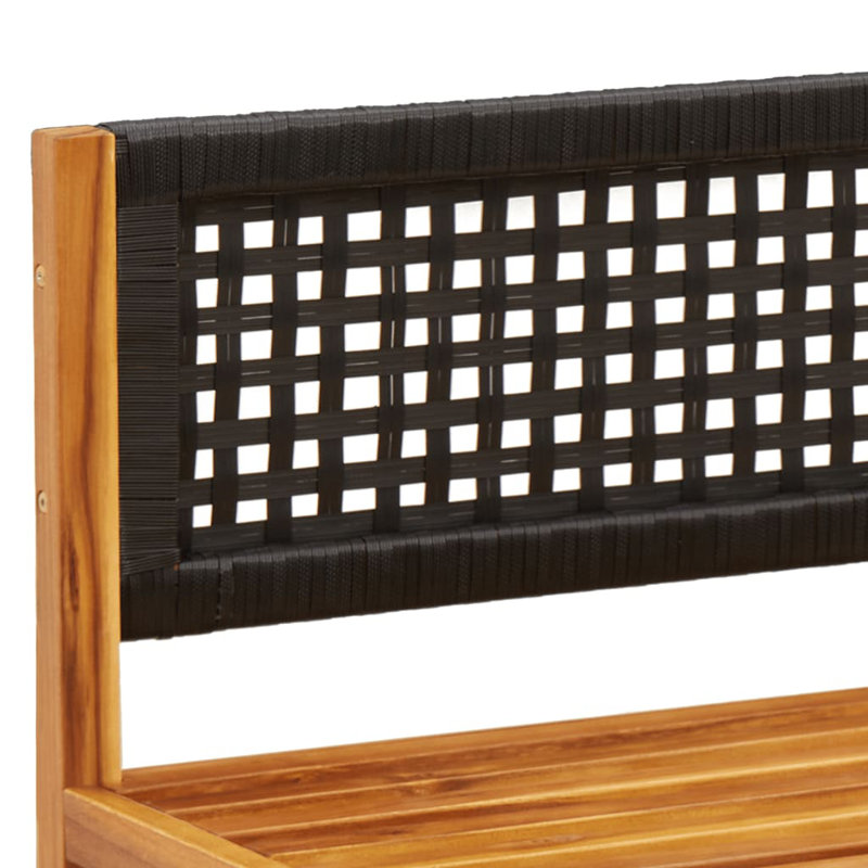  Garden Sofa Set Black, Cream White