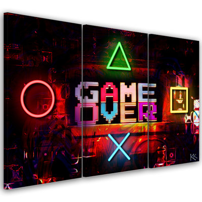 3 Piece Wrapped Canvas Print Set