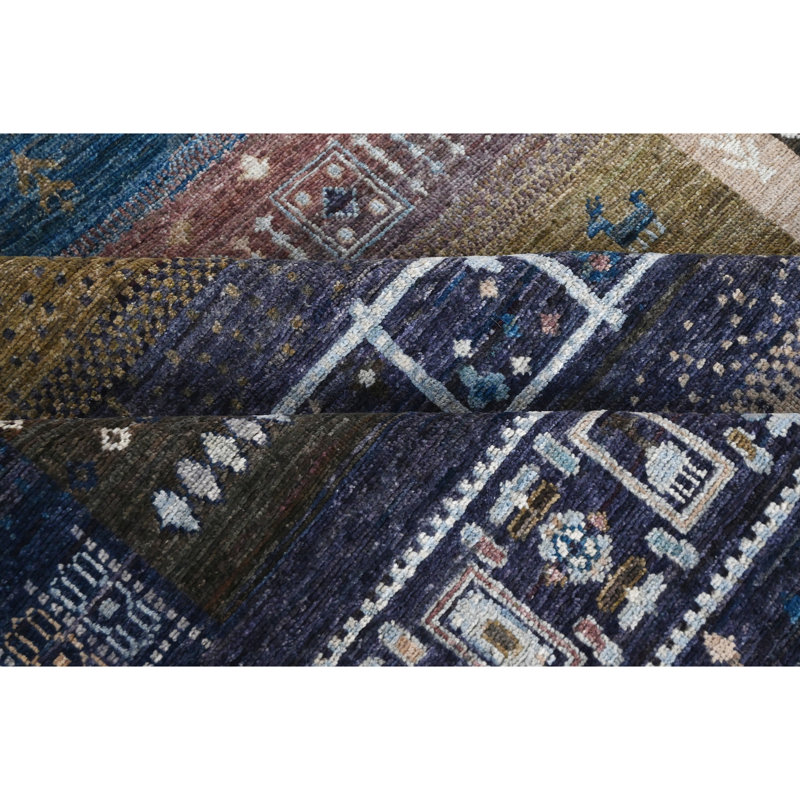 One-of-a-Kind Hand Knotted Area Rug