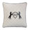 Equestrian Square Pillow Cover & Insert