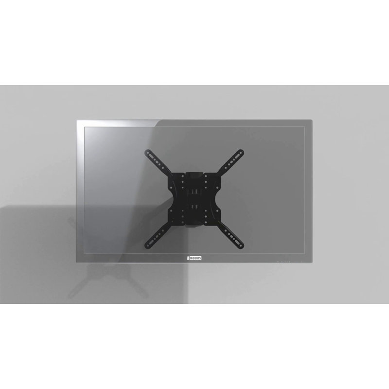 ProMounts Full Motion Black Steel TV Wall Mount for 23"-60" TVs