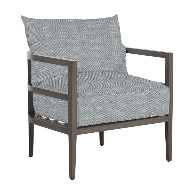 Chaise de patio Santa Barbara, Pas de soudure, Argent Rollo, Standard Plus
