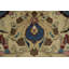Tapis traditionnel à teinture de légumes antique 9 x 13
