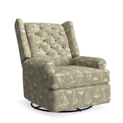 Allendale Upholstered Swivel Reclining Glider