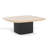 Srija Square Travertine Top Coffee Table