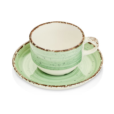 Sidwell Porcelain Espresso Cup and Saucer