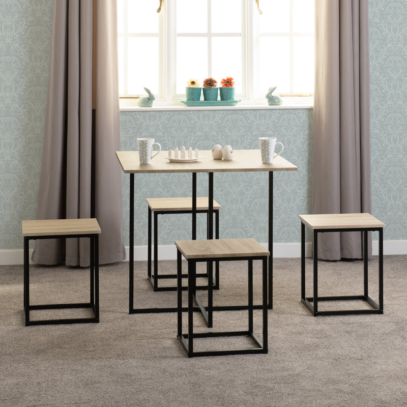 Naazish 4 - Person Dining Set, Oak