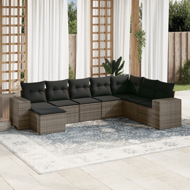 Ensemble de canapé de jardin Vidaxl