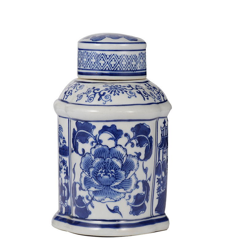 Pots ovales en porcelaine