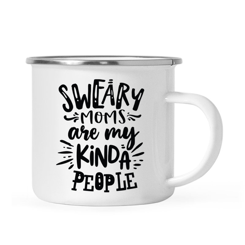 Tasse de camping «Funny Mom», Sweary