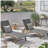 Banzai Chaise Lounge With Pull-out Tray