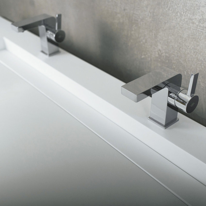 DAX 18.87'' Matte White Bathroom Sink