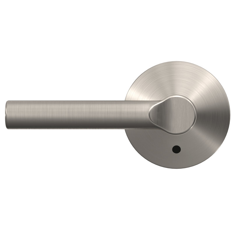 Custom Broadway Non-Turning Lever with Kinsler Trim, Satin Nickel