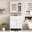 Meuble-lavabo autoportant avec lavabo et miroir-1859975077