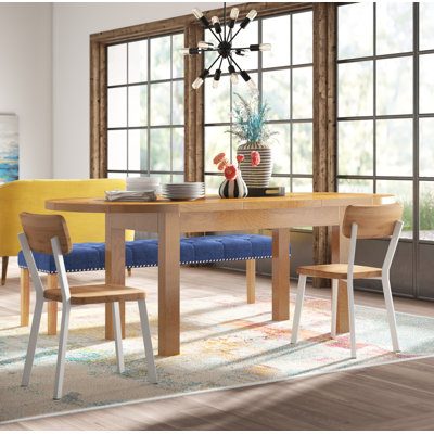 Oak Oval Solid Wood Dining Table