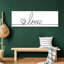 «Love Lines», reproduction sur toile-2043643600