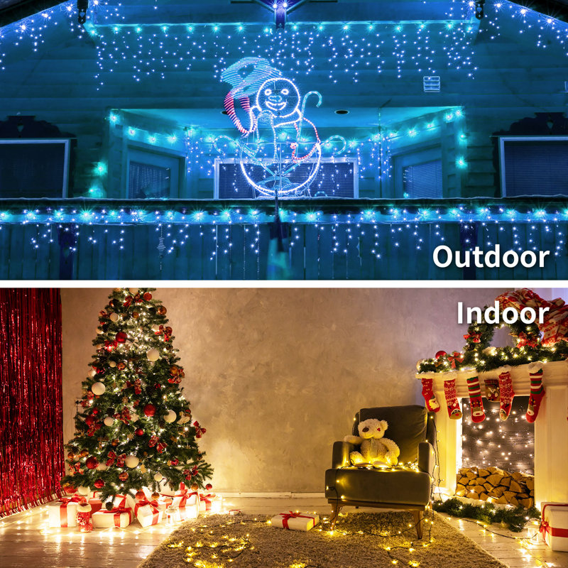 150 Ft Waterproof Led Strip Lights For Outdoor Indoor,16 Multi-Colour Changing Led Light With Remote Control