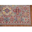 Tapis géométrique entièrement fabriqué à la main Kazak
