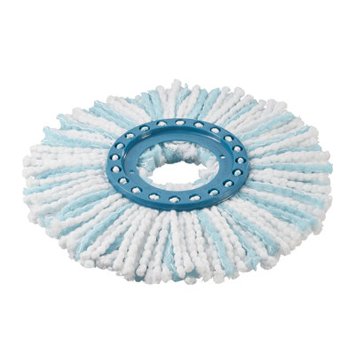 Tête de vadrouille à disque Leifheit Clean Twist - Vadrouille à double fibre Microduo