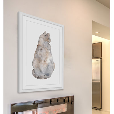 Thimble Sparrow - Single Picture Frame Painting