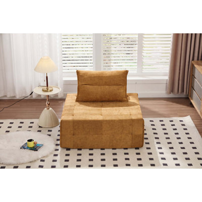 Canapé modulaire avec dossier réglable Chenille