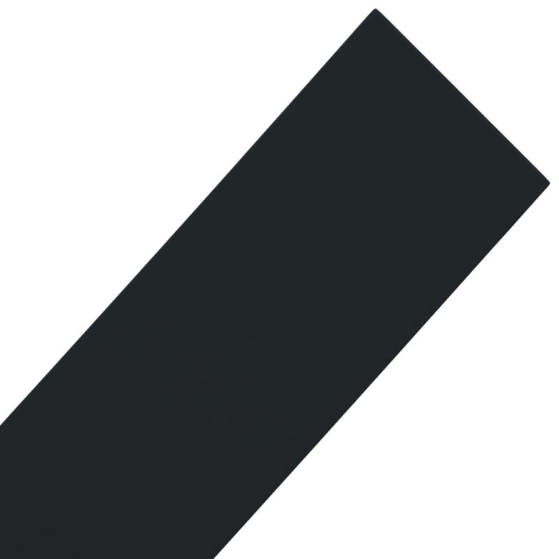 Auguster 100 cm W Lawn Edging Fencing, 10cm H x 100cm W, Black