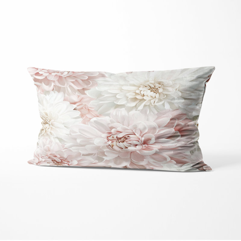 Coussin Floral, H 12 po x l 20 po