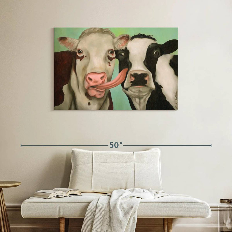 Cowlicious, 26" H x 39" W