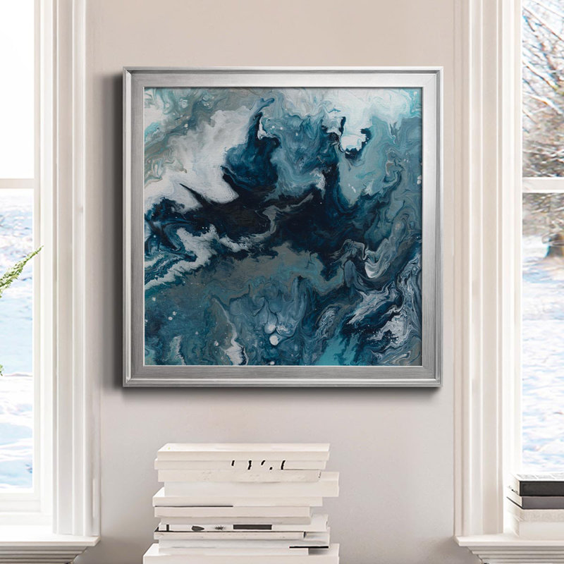 Toile encadrée Topaz Dream I-Premium - prête à être accrochée, H 17,5 po x l 17,5 po x P 1,5 po, Or