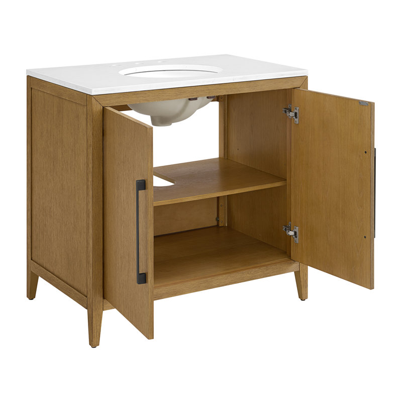 36" Single Vanity With Quartz Top