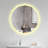 Riaz Glass Flat Wall Mirror