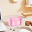 Rose bureau en bois blocs de bureau calendrier bloc perpétuel mignon bureau rose accessoires de bureau de style BCBG pour les femmes-126541324