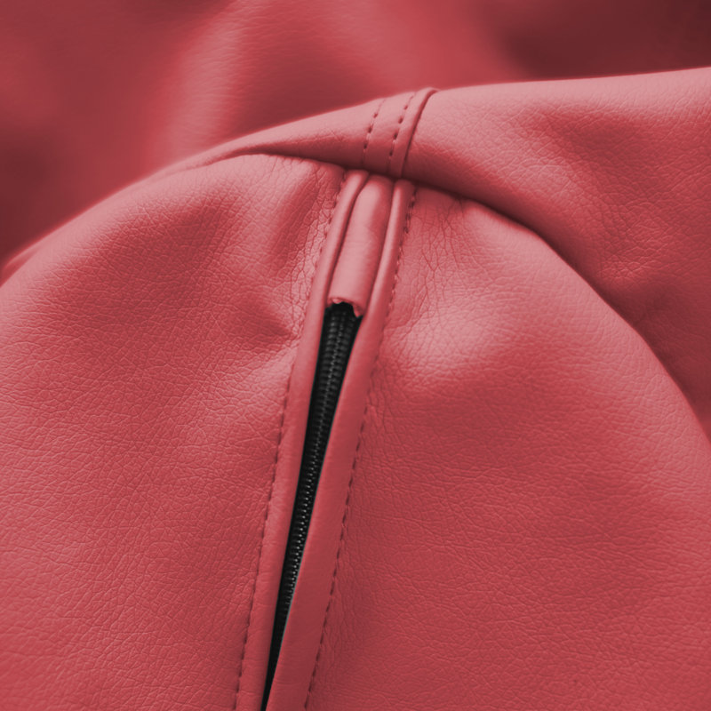 Fauteuil à billes SoftScape Dew Drop, Rouge