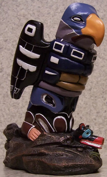 Porte-bouteilles Totem Pole