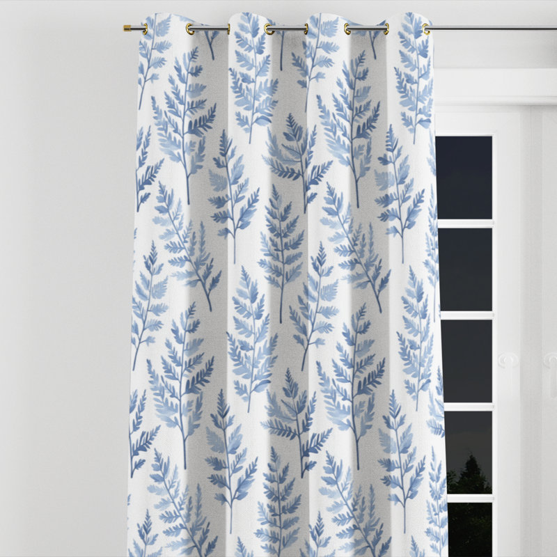 Rideaux à œillets Country Farmhouse, L 52 po x L 120 po, Œillets dorés