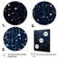 Indian Art Starry Night Sky 1 - Art mural indien-2014476450-2014476449