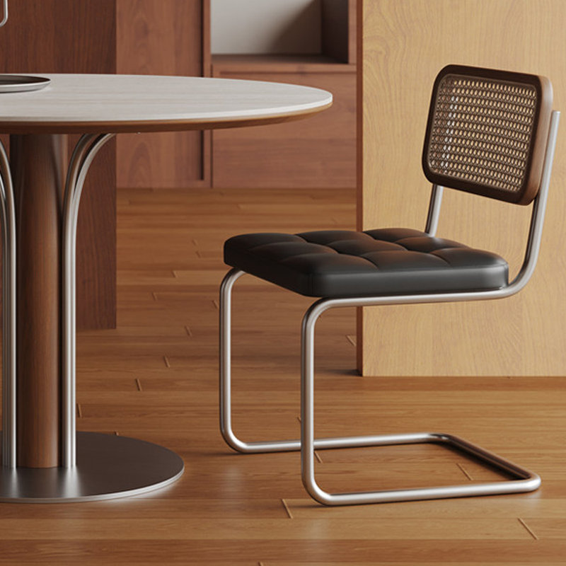 Table de salle à manger ronde Swanley, H 29,52 po x l 43,30 po x P 43,30 po